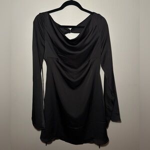 Meshki Black Long Sleeve Dress